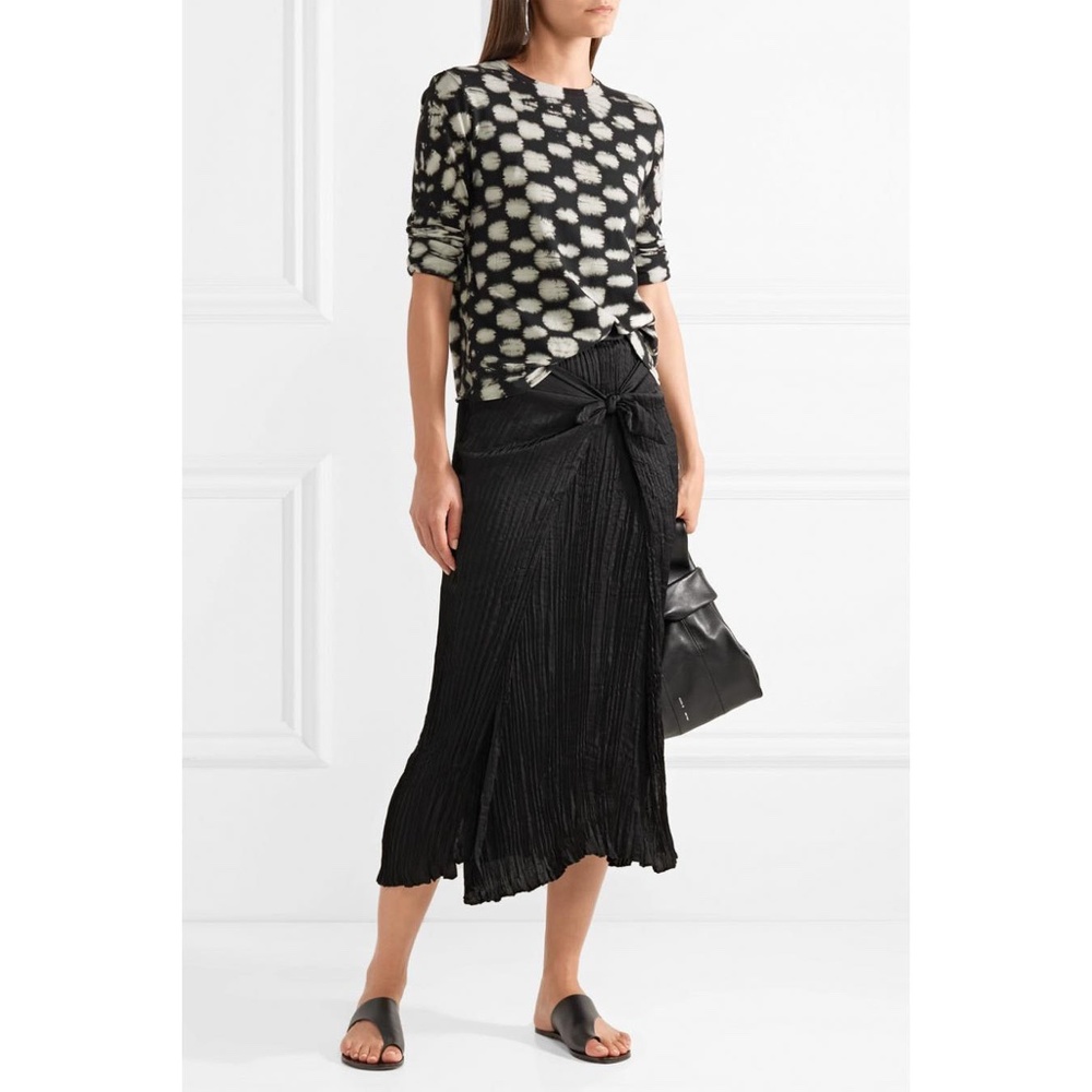 Raquel Allegra Tye Dye Soft Long Sleeve Sh…